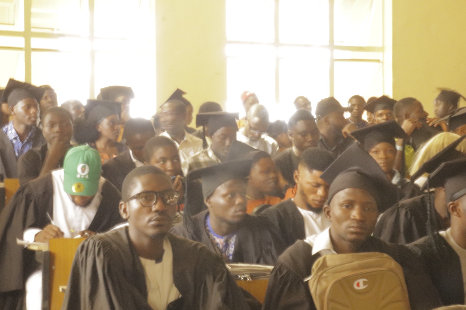 Another section of Degree students
